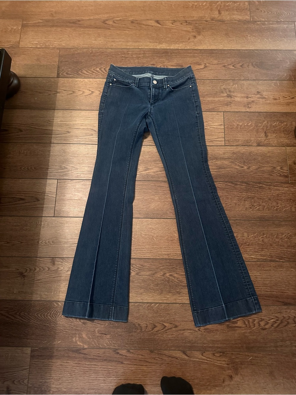 Ann Taylor Dark Blue Flare Jeans